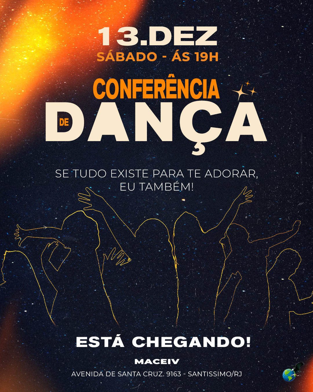 Imagem da Conferência de Dança MACEIV